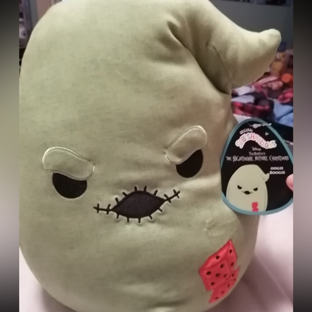 Squishmallows Oogie Boogie Nightmare Before Christmas 12” Stuffed Plush